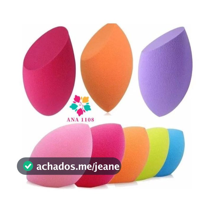 ANA1108 KIT Esponja Para Maquiagem/Esponja de Rosto Facial Maquiagem Base e Corretivo