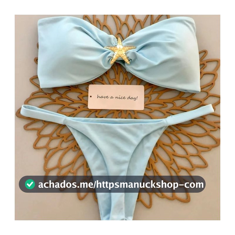 Novo biquíni cor sólida tubo superior corpo senhoras maiô Biquini Feminino