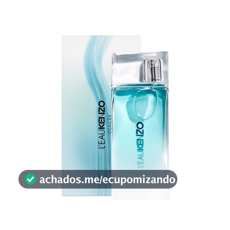 L'Eau Kenzo Glacée Eau de Toilette - Perfume Masculino 50ml