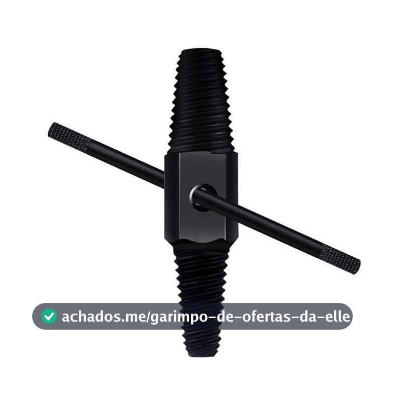 Extrator De Cano Tubo Quebrado Danificado Rosca Duas Pontas 1/2 " E 3/4 Polegada Tubulação De Água