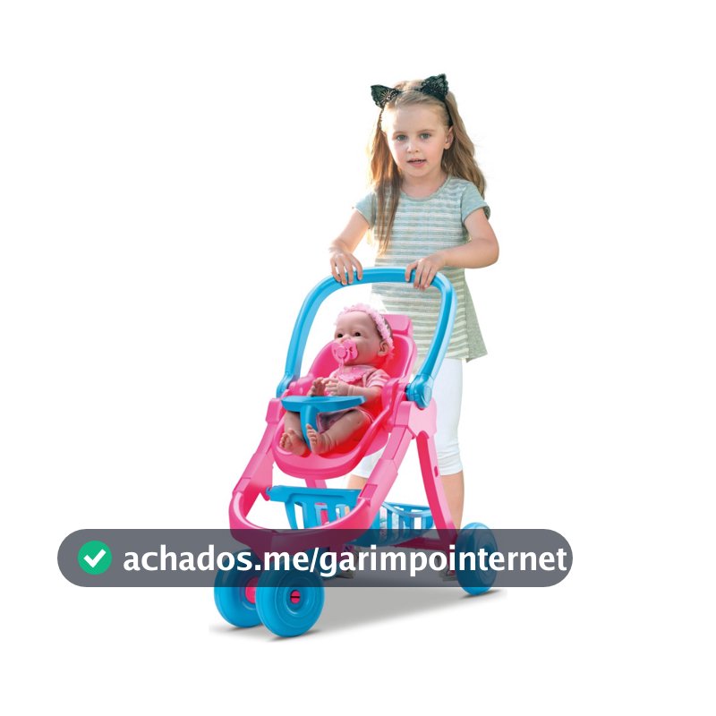 Carrinho De Boneca Baby Alive 3 Em 1 Bebê Conforto E Cadeira Divertoys