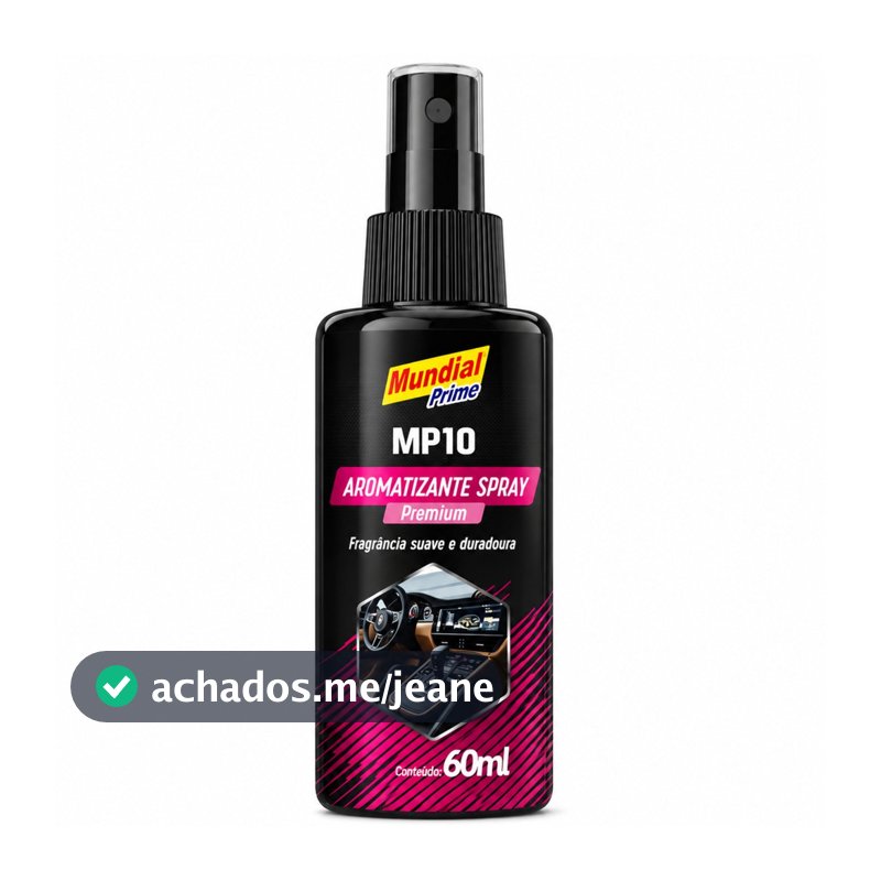Aromatizante Automotivo Pump 60ml Premium Mundial Prime
