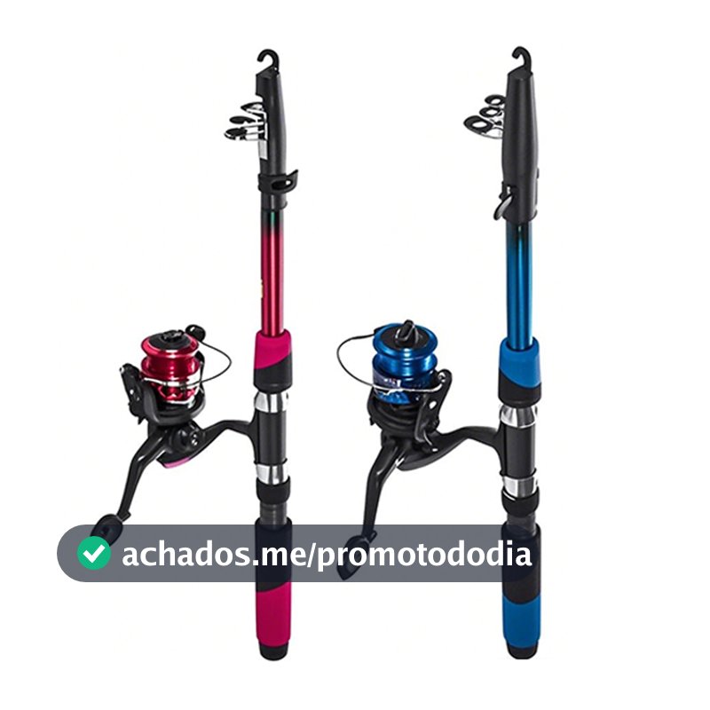 Varas De Pesca 60-120lbs Completo Com Carretel Esportes Ao Ar Livre Baixo Portátil Linha
