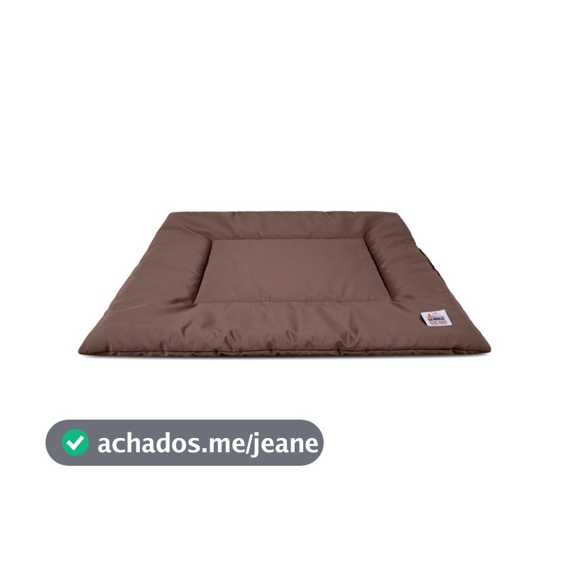 Colchonete para Cachorro Gato Imperméavel Caminha Pet 80x60 Várias Cores Confortável Dobrável Fácil Limpeza