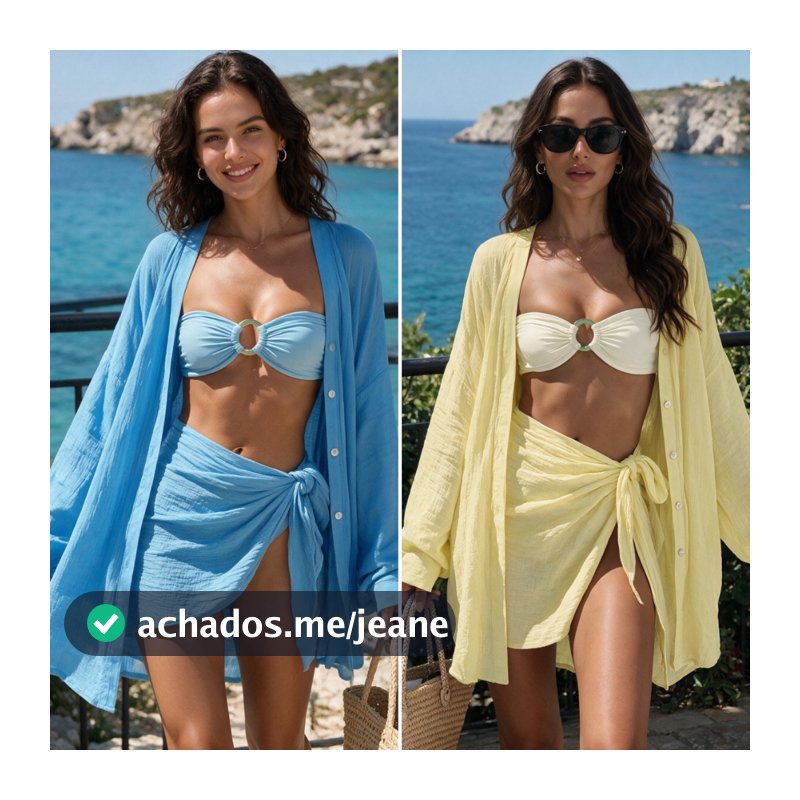 2 Peças Conjunto de Feminino Férias de Cor Sólida com Blusa de Botões na Frente e Saia Amarrada