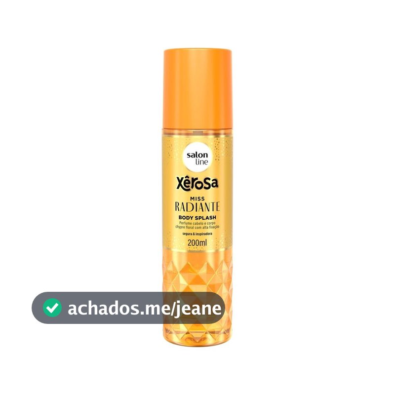 Body Splash Xêrosa Miss Radiante 200ml