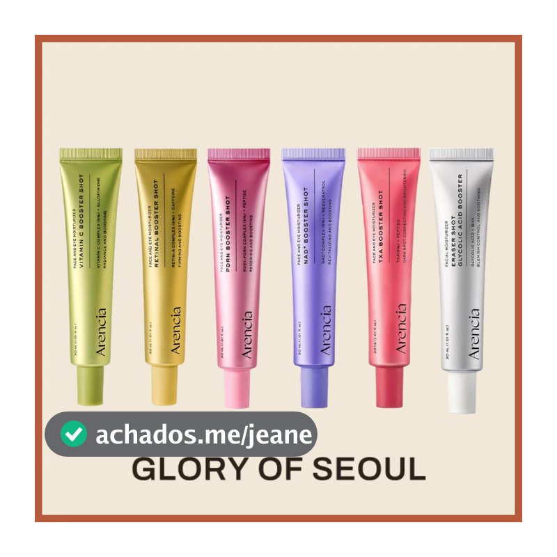 ARENCIA Booster Shot / 6 Types 10ml, 30ml (Vitamin C, Retinal, PDRN, NAD+, TXA, Eraser Shot Glycolic Acid)