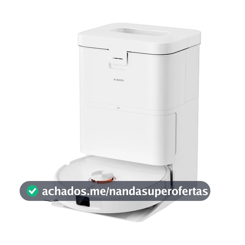 Robô Aspirador Xiaomi H50 110V 10.000PA - Aspirador com Esfregão - Você com tempo e sua casa limpa