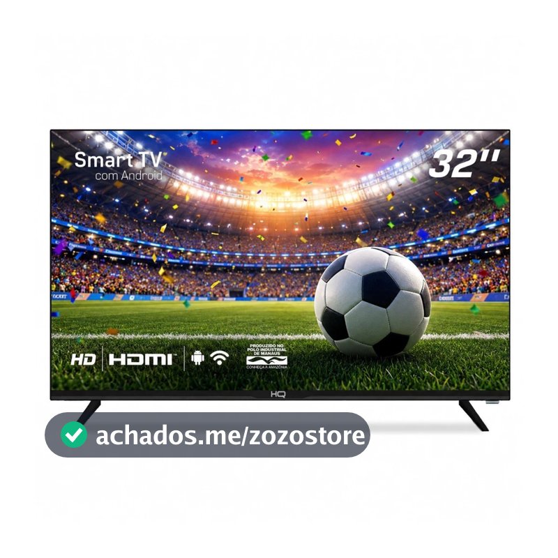 📺 Smart TV HQ LED HD 32" Android WiFi | HDMI USB | Smart + Monitor 💥