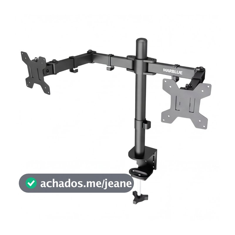 Suporte Para Dois Monitores Tv Lcd Computador 17 A 32 Cs12