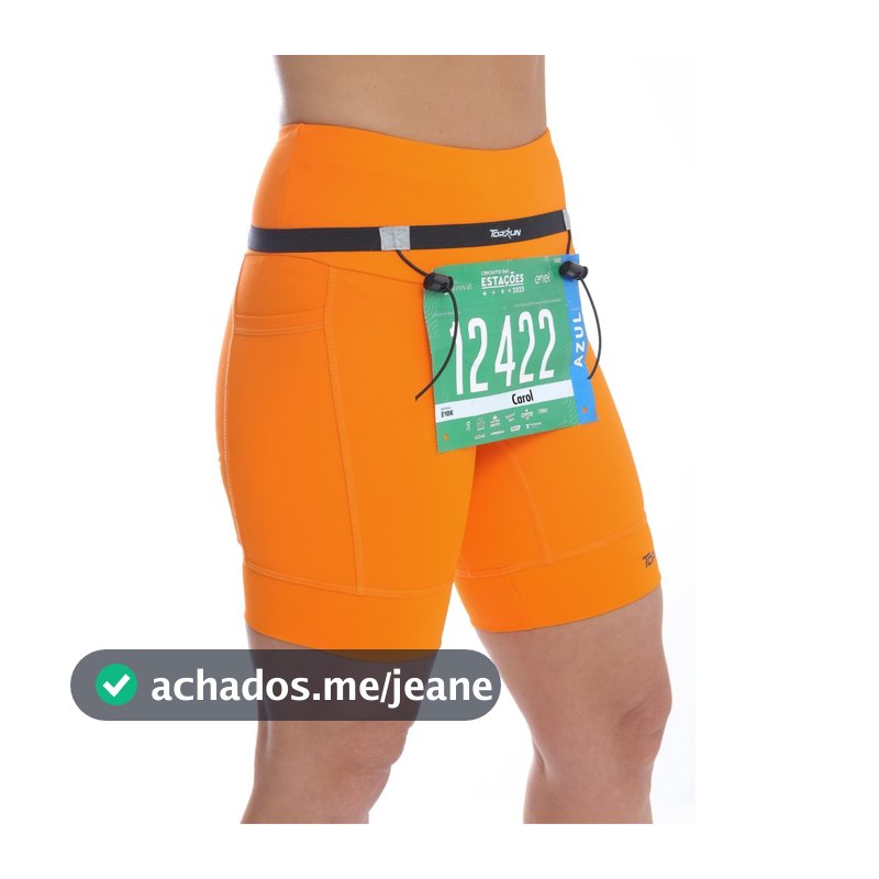 Cinto Porta Número para Esportes como Corrida e Triathlon