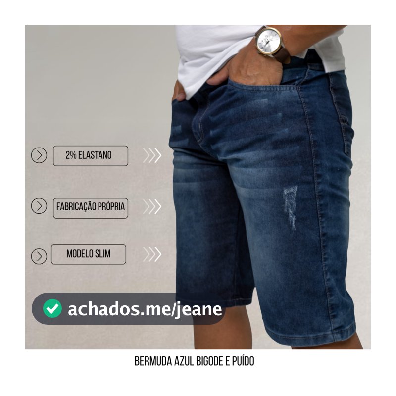 Bermuda Masculina Jeans Variações Tendências 2026 Shorts Jeans Masculino Verão Casual Presente Homem