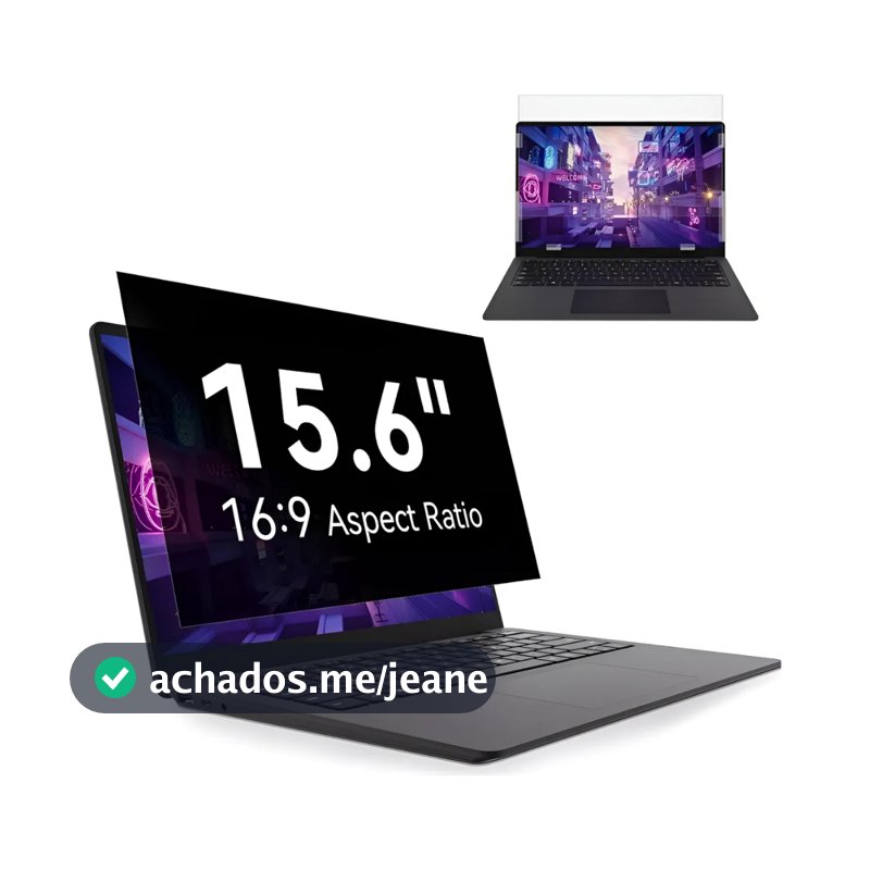 15.6'' Película De Privacidade Profissional Para Notebook