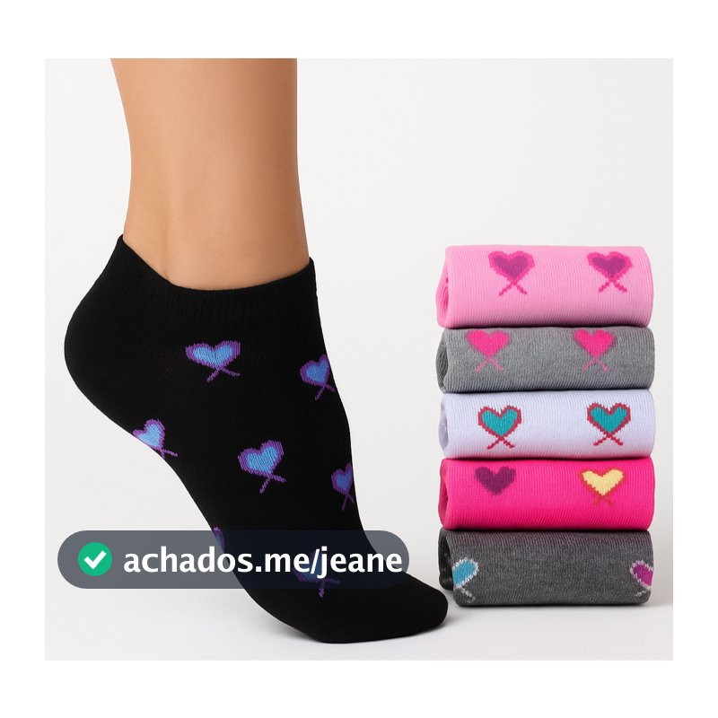 Kit 12 Pares Meias Adulto Feminina