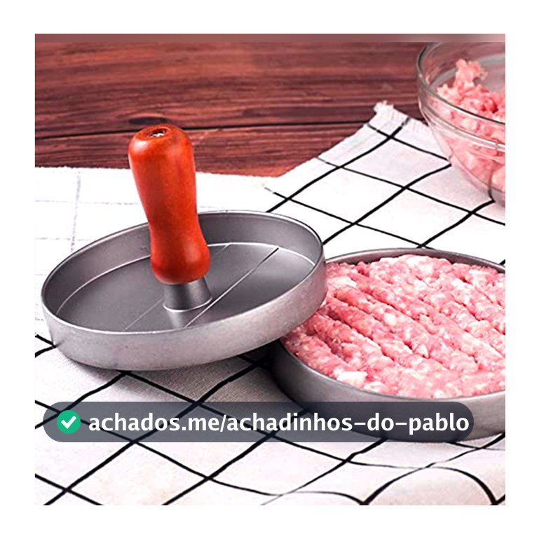 Forma Modelador De Fazer Hambúrguer Caseiro Fácil E Rápido