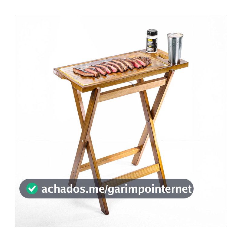 Tábua de Carne Com Cavalete Reforçado Para Kitnet e Apartamento
