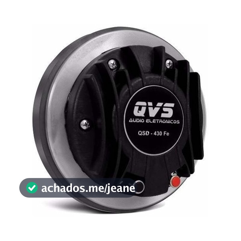 Driver Qvs 430fe 200w Corneta Trio Pesado D405 D 405 Draven Som Automotivo Paredao Bob