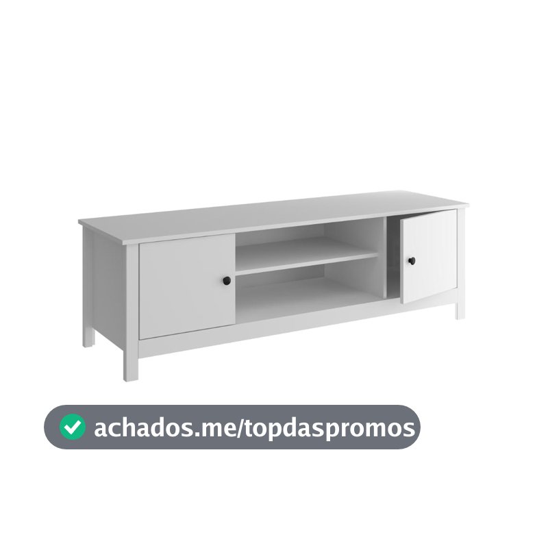 Rack 2 Portas Ditália R-606 Branco