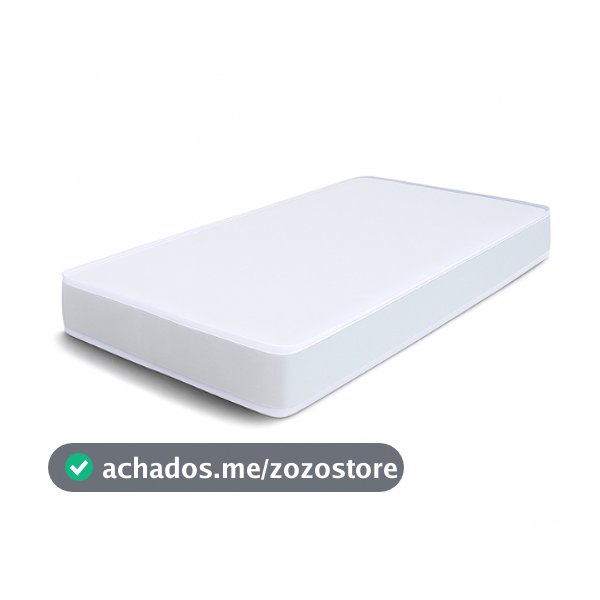 Colchão Berço Moisés 90x60cm Impermeável D18 – Confortável, Antialérgico e Fácil de Limpar