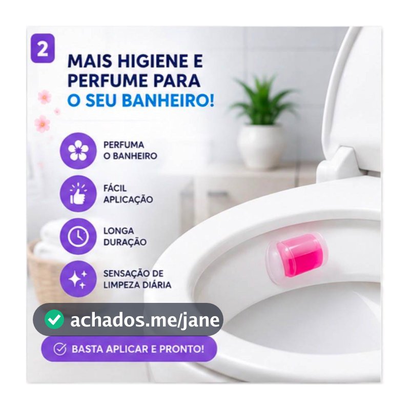Gel Perfumado para Vaso Sanitário Aplicador Individual Aromático Longa Duração Kit Cores Sortidas