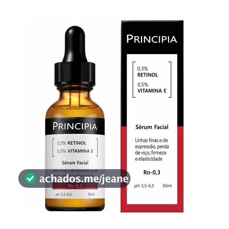 Sérum Principia Retinol 0,3% + Vitamina E - Rn-0,3 Skincare