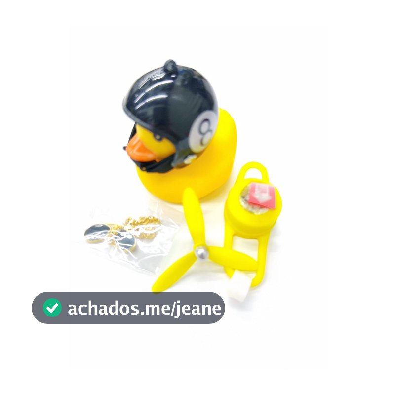 Patinho quebra vento  Decoração de bicicleta motocicleta carro com capacete e pisca