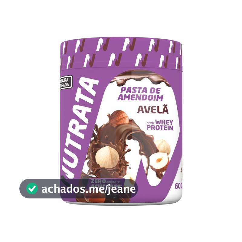 Pasta De Amendoim 600g Nutrata