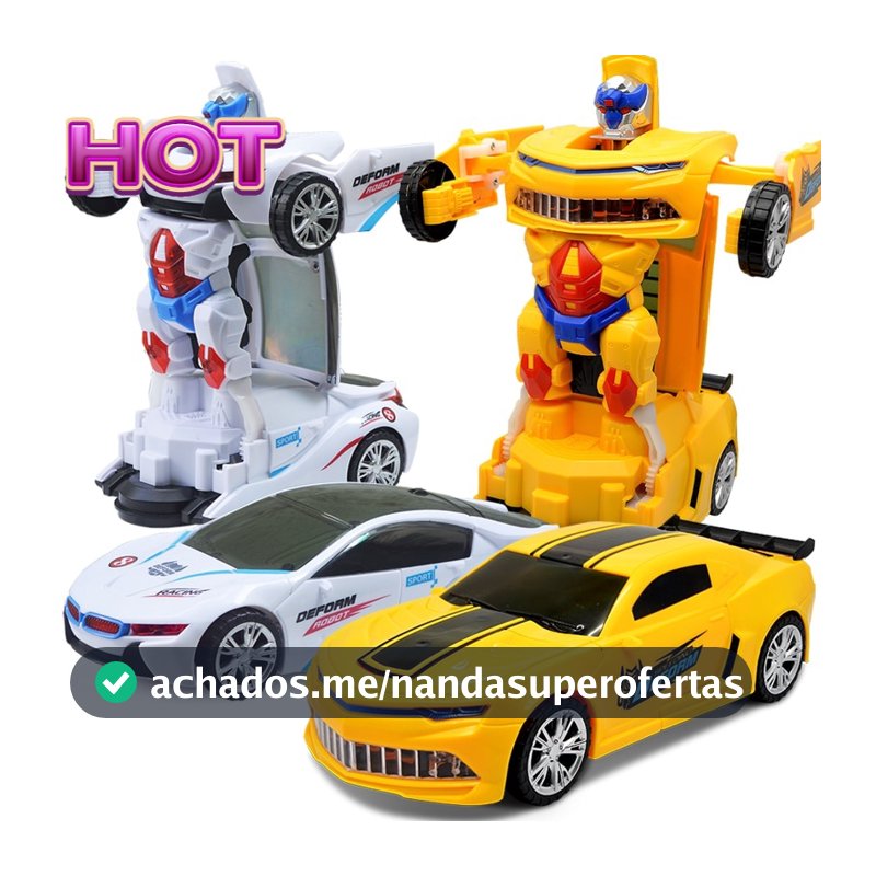 Carro de brinquedo de deformação luminosa Brinquedos Musicais Carro de brinquedo