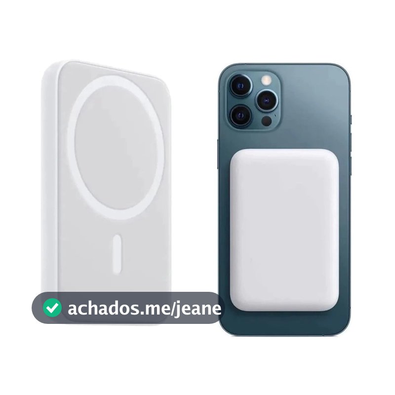 Carregador Portátil 5000Mah/10000Mah Indução Sem fio Bateria Carga