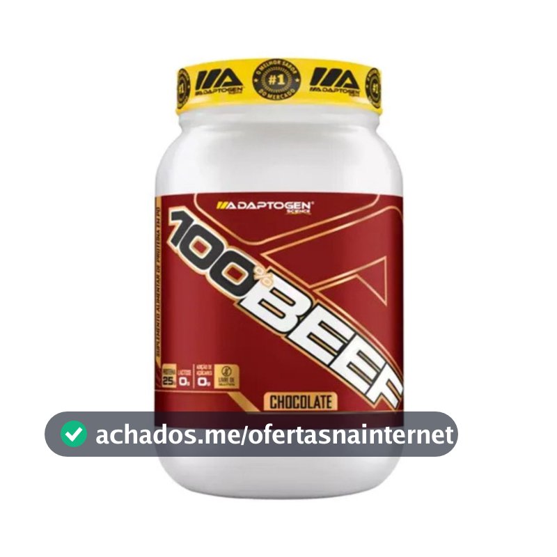 Beef Protein Adaptogen 900g Whey Da Carne