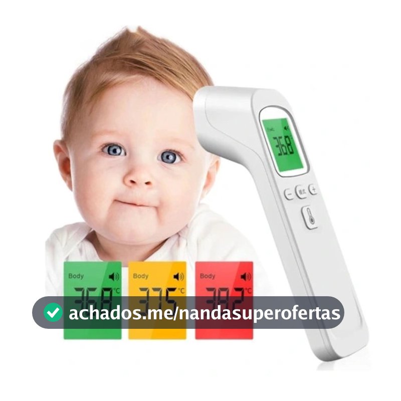 Termômetro Digital Infravermelho De Testa Sem Contato Médico LCD Febre Medição Do Bebê/Adulto TWC-01
