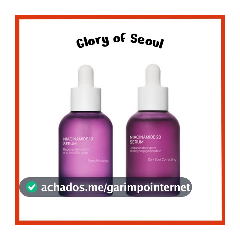 JUMISO Niacinamide 20 Serum, 40mL / Niacinamide 10 Serum, 40mL