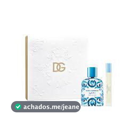KIT LIGHT BLUE CAPRI IN LOVE FOR MEN 100ML EDT + 10ML