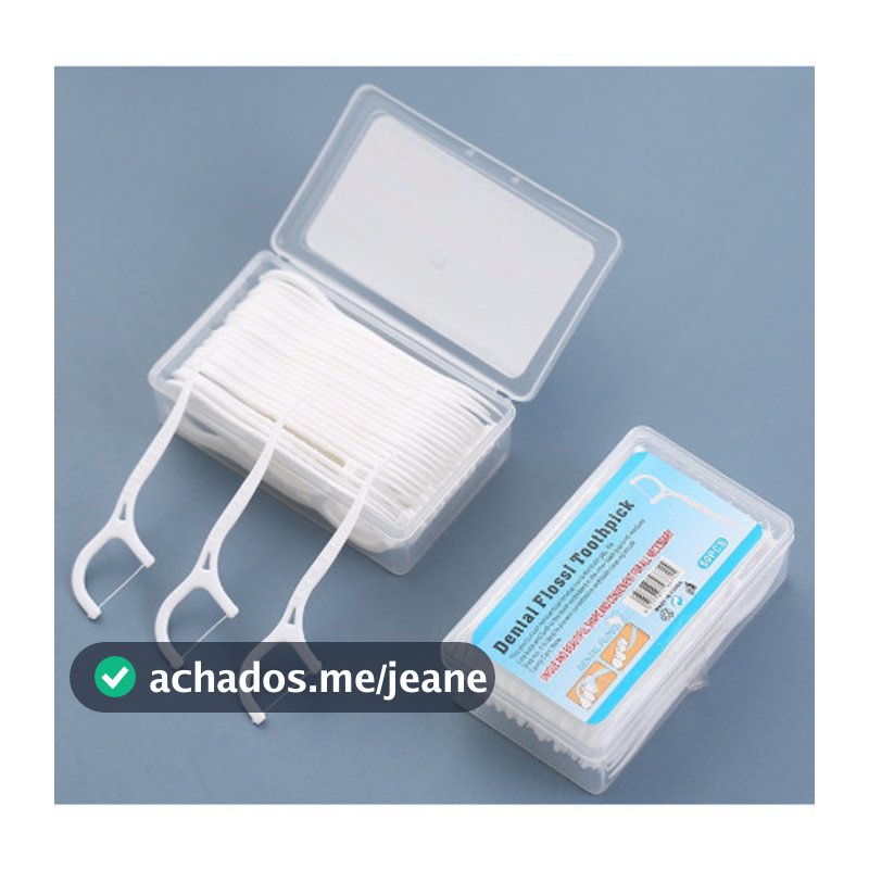 Kit com 50/100/150/200 Unidades de Fio Dental Infantil em Formato de Arco Ultrafino para uma Limpeza Eficaz