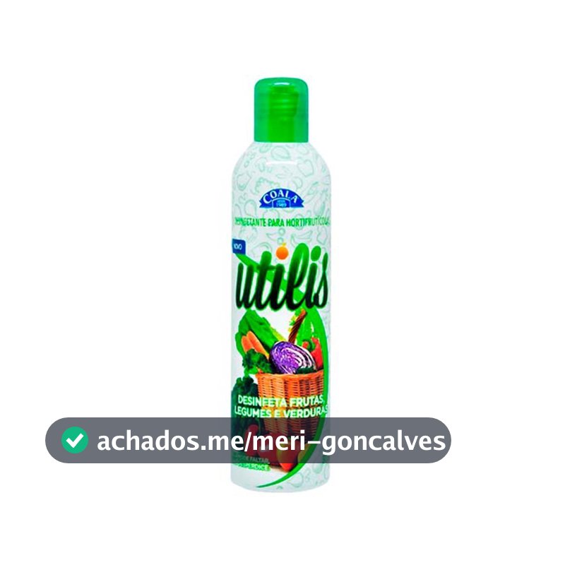 Coala Desinfetante de Hortifrutícolas Utilis 300 ml