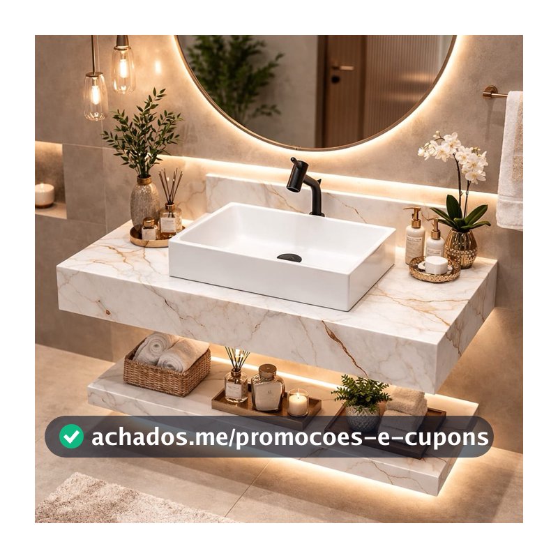 Kit Bancada Elegance em Porcelanato