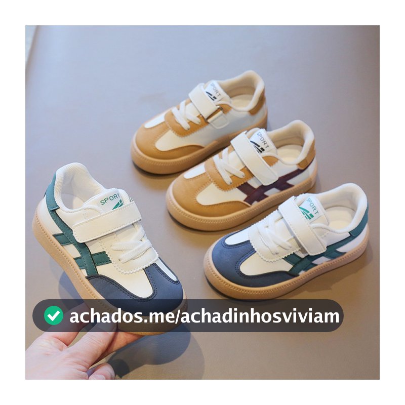 Tênis infantil Sapatos infantis casuais para meninos Tênis de moda para meninas Leve e macio