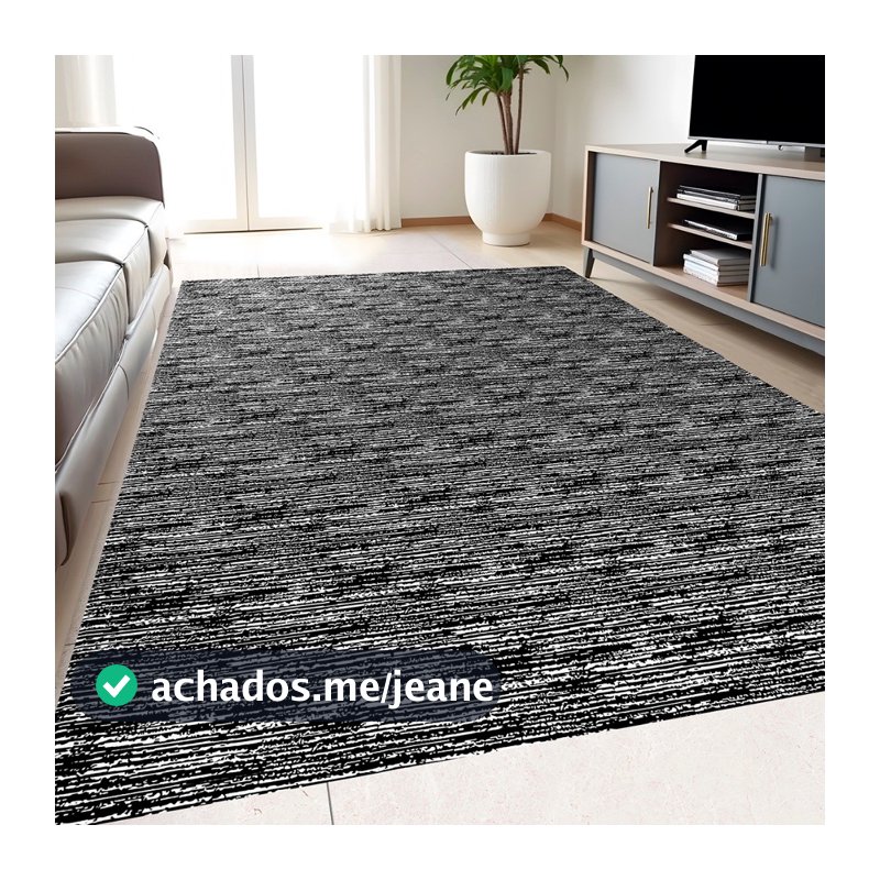 Tapetes Jacquard Emborrachado Para Sala e Quarto: Diversidade de Cores e Modelos Exclusivos