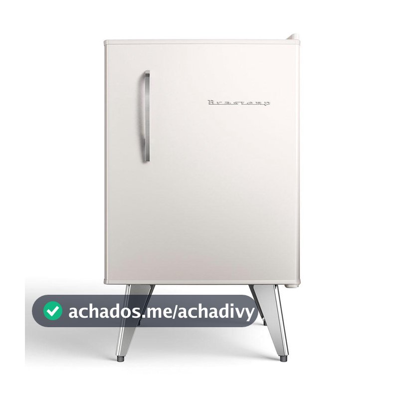 Frigobar Brastemp Retrô 76 Litros Classic White - BRA08MB