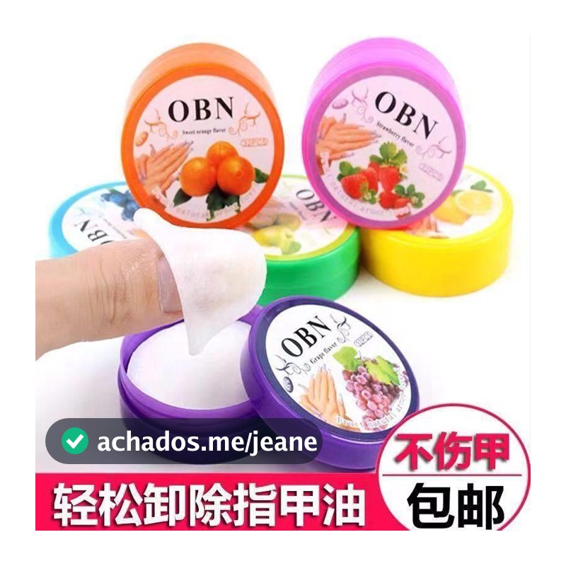 Toalhetes removedores de unhas de Manicure Limpeza de esmalte Removedor de esmalte Removedor de esmalte Toalhetes Remove