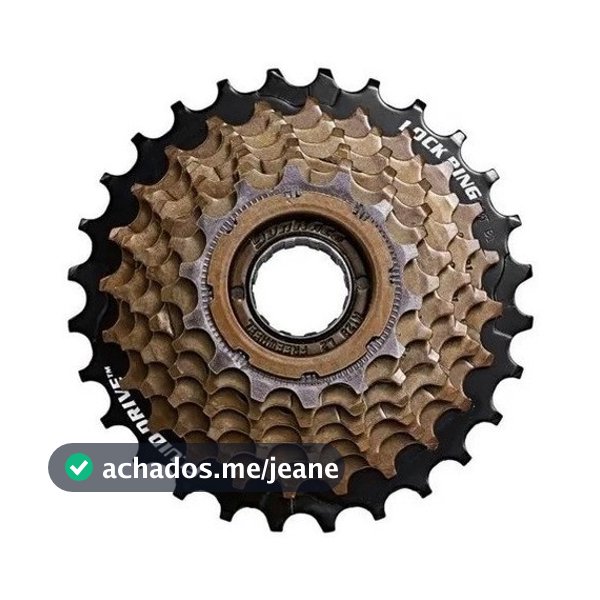 CATRACA 7 VELOCIDADES 14-28D ROSCA INDEX PARA BIKE 21 MARCHAS