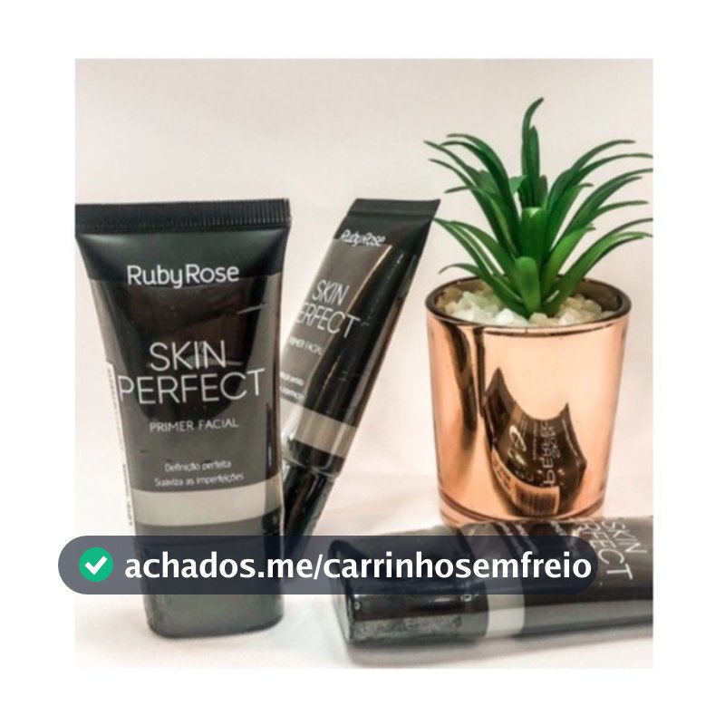 Primer Facial Ruby Rose 25ml Skin Perfect – Textura Leve | HB-8086
