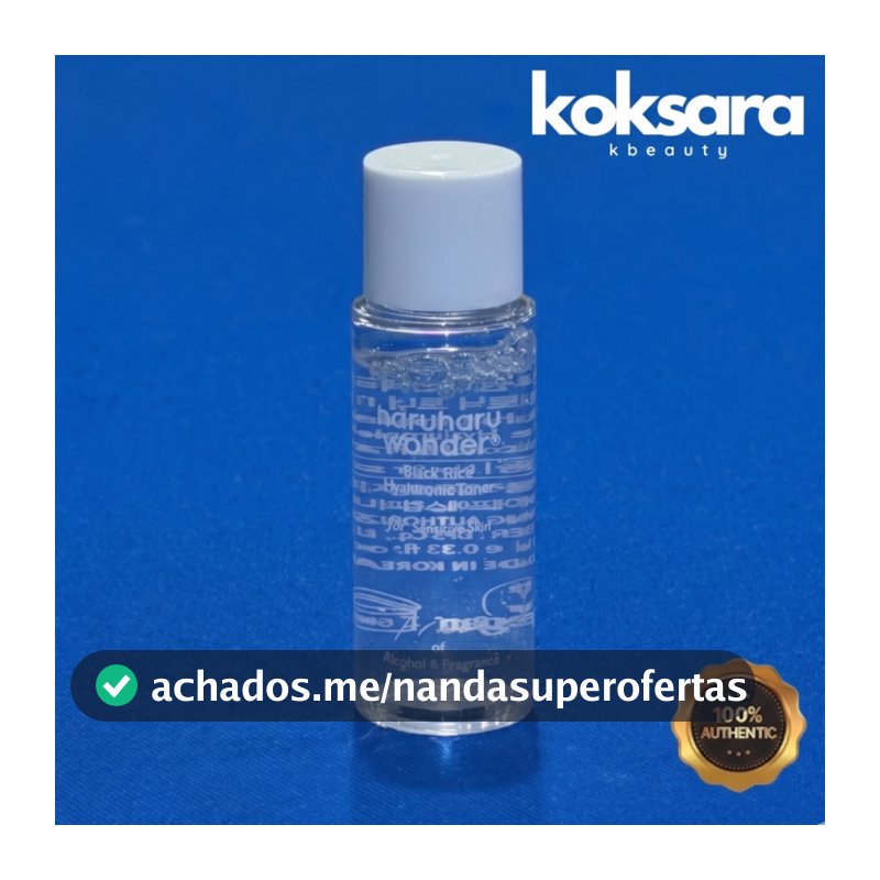 Haruharu Wonder Black Rice Hyaluronic Unscented Toner 10ml