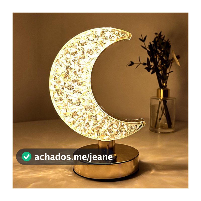 Abajur/Luminária Led de mesa/cabiceira Luxuosa interruptor Com 3 touch + USB
