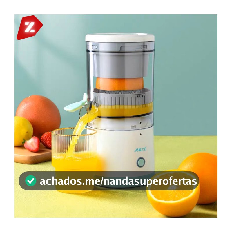 Espremedor Elétrico Industrial Inox p/ Suco de Laranja, Limão e Frutas com Copo Incluso