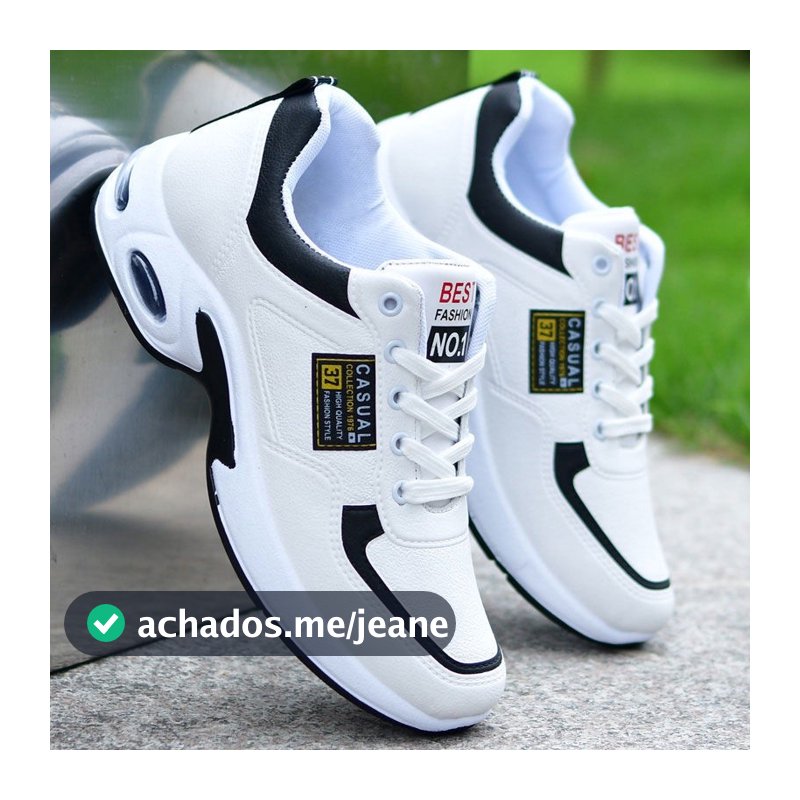 2024 Novos Sapatos Esportivos Masculinos Grande Branco Casual Shoes 39-46