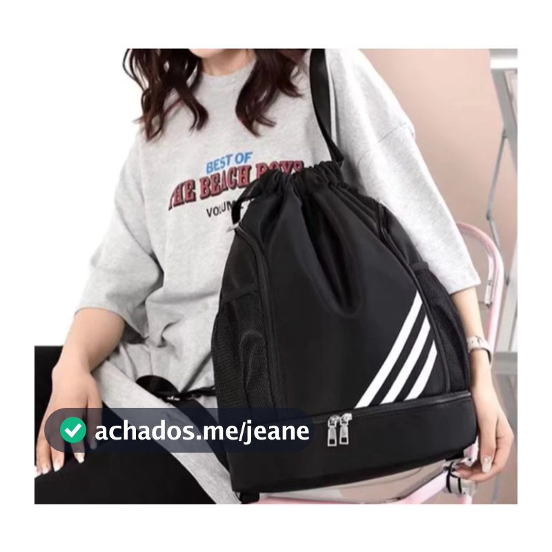 Bolsa Mochila Saco saquinho academia impermeável resistente