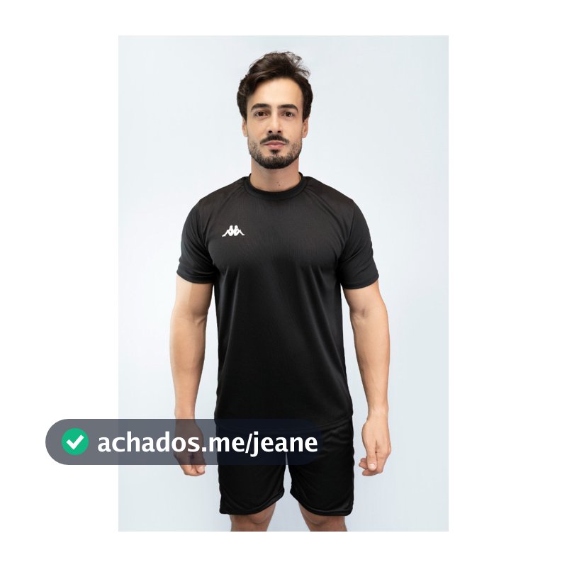 Camiseta Kappa Fardamento Modena Caminhada Academia