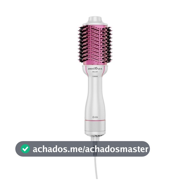 Escova Secadora Britânia 4 em 1 Nanocerâmica 1300W BELLA01