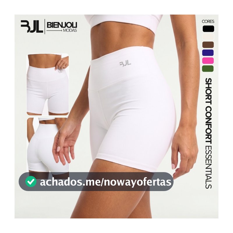 Short Corrida Feminino Fitness ZERO TRANSPARÊNCIA Academia Suplex Premium Treino Musculação Crossfit